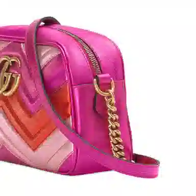 Gucci GG Marmont Camera Bag Red