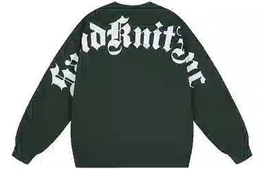 SandKnit Logo Print Fleece Sweatshirt