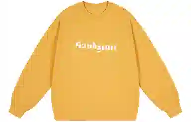 SandKnit Logo Print Fleece Sweatshirt