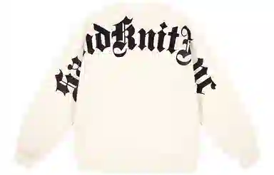 SandKnit Logo Print Fleece Sweatshirt