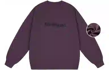 SandKnit Logo Print Fleece Sweatshirt