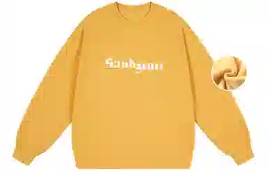 SandKnit Logo Print Fleece Sweatshirt