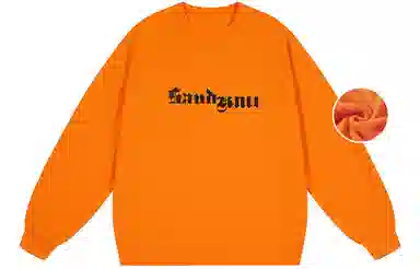 SandKnit Logo Print Fleece Sweatshirt
