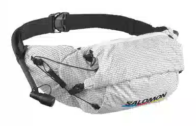 Salomon Waist Bag White Black