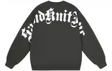 SandKnit Logo Print Fleece Sweatshirt