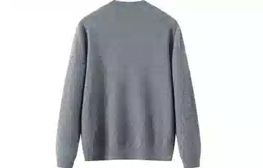 恒源祥 纯色半高领针织羊绒衫 男款