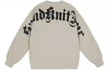 SandKnit Logo Print Fleece Sweatshirt