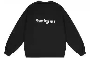 SandKnit Logo Print Fleece Sweatshirt