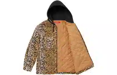 Supreme Fleece Zip Up Hooded Shirt