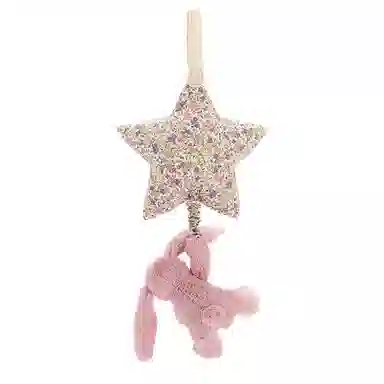 Jellycat Bunny Musical Toy Pink