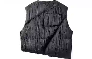 Huànxiàngzhě Original Design Down Vest Black