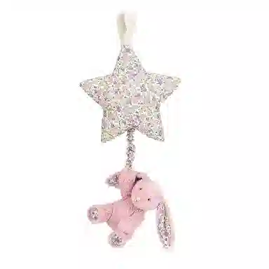 Jellycat Bunny Musical Toy Pink