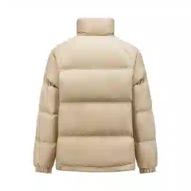 森马 纯色保暖宽松无帽立领羽绒服 男款