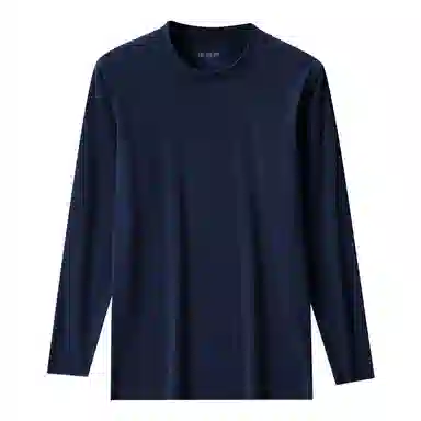 恒源祥 无痕抑菌双面磨毛保暖上装 男款