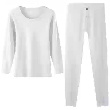 恒源祥 休闲抗菌薄款保暖套装 男款