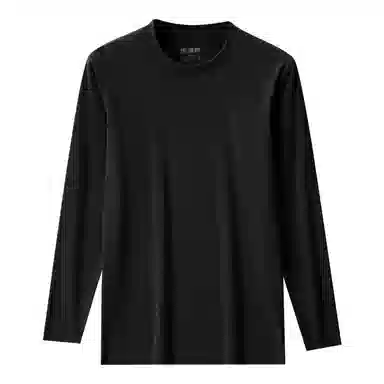 恒源祥 无痕抑菌双面磨毛保暖上装 男款