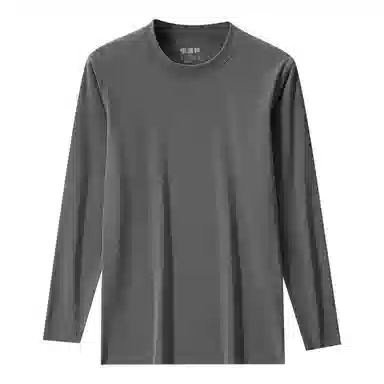 恒源祥 无痕抑菌双面磨毛保暖上装 男款