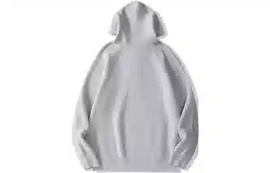 我是大卫 拉链半开襟基础款运动风外套百搭连帽毛衣 男女同款