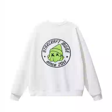 星际者 秋冬季保暖打底衫卡通章鱼图案字母印花卫衣 男女同款 加绒加厚可选