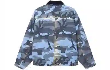 Stussy Shop Jacket Spray Dye Canvas