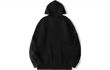 我是大卫 拉链半开襟基础款运动风外套百搭连帽毛衣 男女同款