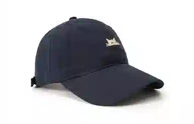 白卷 软顶半脸猫刺绣嘻哈防晒 鸭舌帽 男女同款情侣款