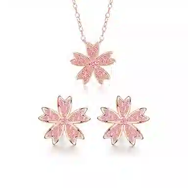 CHIEMOT Colorful cherry blossoms S925