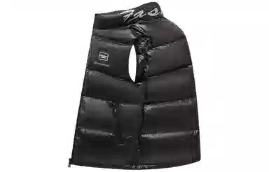 鸭鸭 轻薄立领休闲保暖纯色马甲 男款