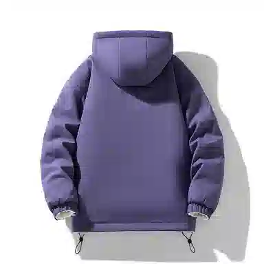 KW Magic Tape Reversible Windproof Hooded Cotton Jacket