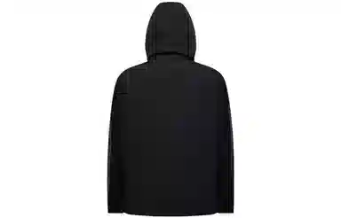 阿尔卑斯 软壳户外护颈充气枕连帽休闲外套三防冲锋衣 男女同款