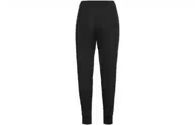 李宁 纽约时装周系列 收口针织运动休闲长裤 男款 黑色