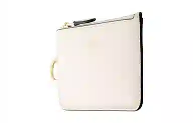 COACH Key Case 13 White