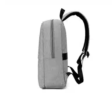 稻草人 百搭款背包大容量带电脑隔层商务背包短途旅行 织物 双肩包书包 常规 男女同款情侣款 灰色