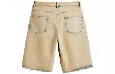 ZARA Denim Shorts Gold