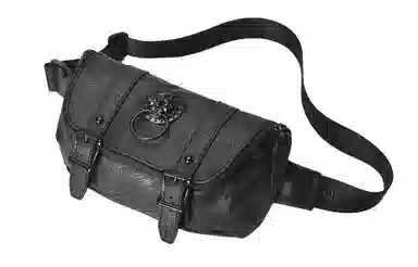 Chusen Black Waist Bag