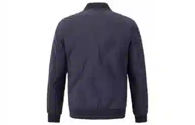 才子 棒球领纯色保暖短款羽绒服 男款