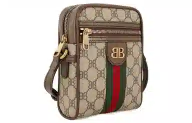 Balenciaga x Gucci Camera Bag Beige