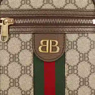 Balenciaga x Gucci Camera Bag Beige