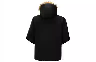 探路者 纯色连帽加厚防风保暖羽绒服 男款