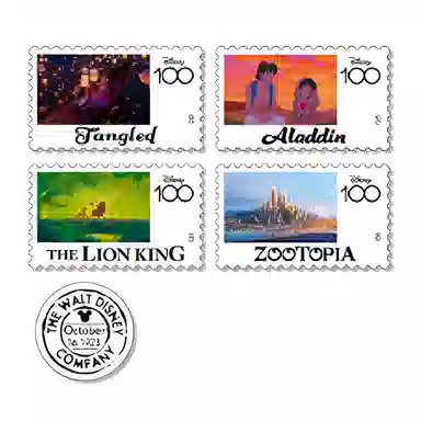 Disney 100th Anniversary Sticker Set