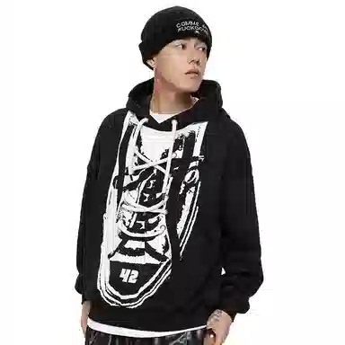 Jifffly Hoodie Black