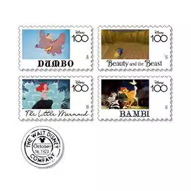 Disney 100th Anniversary Sticker Set