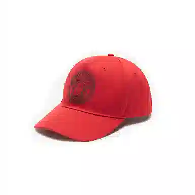Versace Medusa Logo Cap Red Pink