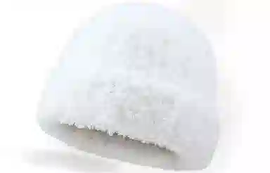 优幽兰 纯色 韩版显脸小针织 防风大头围包头 护耳保暖 高级感韩系 绒线帽 女款