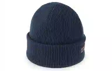 Gucci Logo Patch Beanie Navy