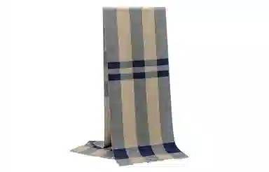 上海故事 拉绒保暖舒适柔软亲肤 绒线围巾 男款 礼盒装