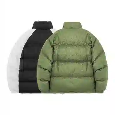 TURNTHETABLES FW22 Pleated Texture Puffer Coat