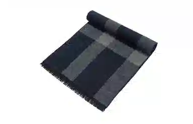 上海故事 拉绒保暖舒适柔软亲肤 绒线围巾 男款 礼盒装