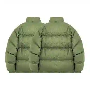 TURNTHETABLES FW22 Pleated Texture Puffer Coat