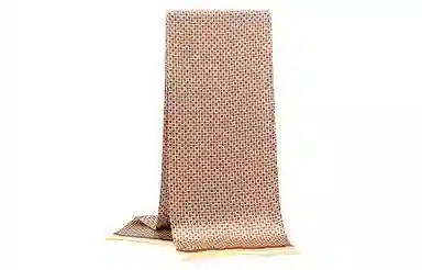 上海故事 气质保暖双层真丝 桑蚕丝 绒线围巾 男款 礼盒装